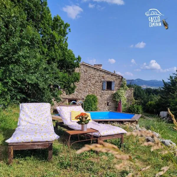 Sasso Erminia R&B Ecosostenibile, hotel in Novafeltria