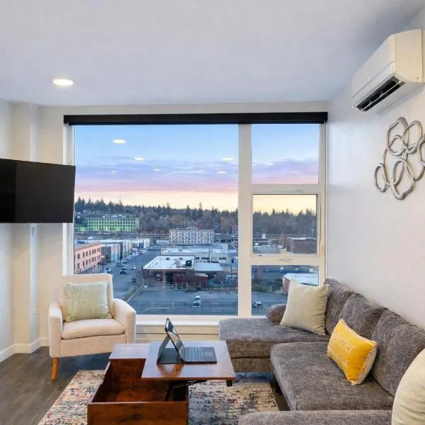 Cozy Spokane Apt, хотел в Спокейн
