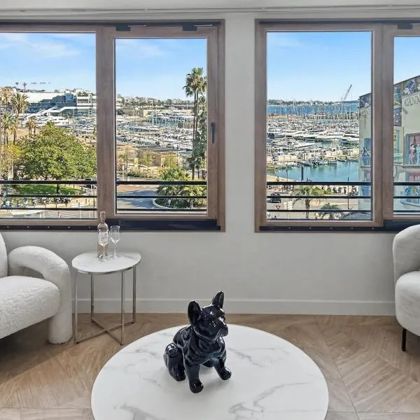 Cannes Port Suite 3 Vue imprenable Palais, hotel u Kanu