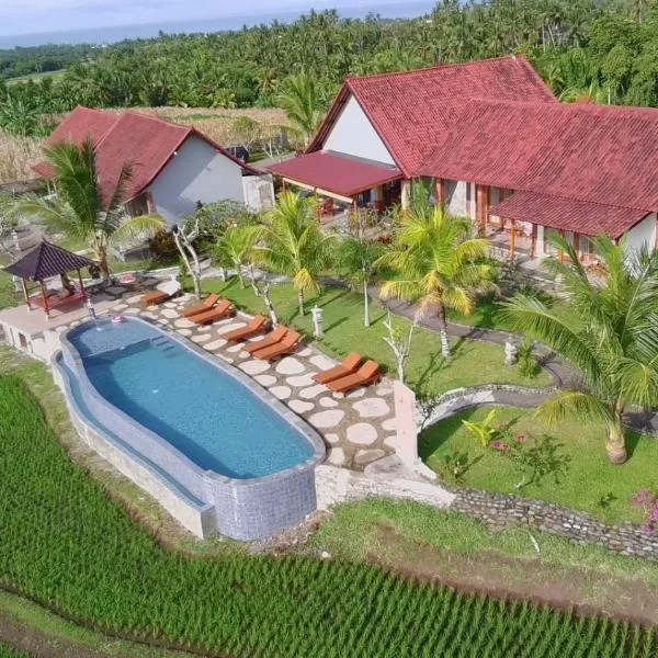 Viesnīca Terrace Retreat & Spa Medewi pilsētā Pulukana