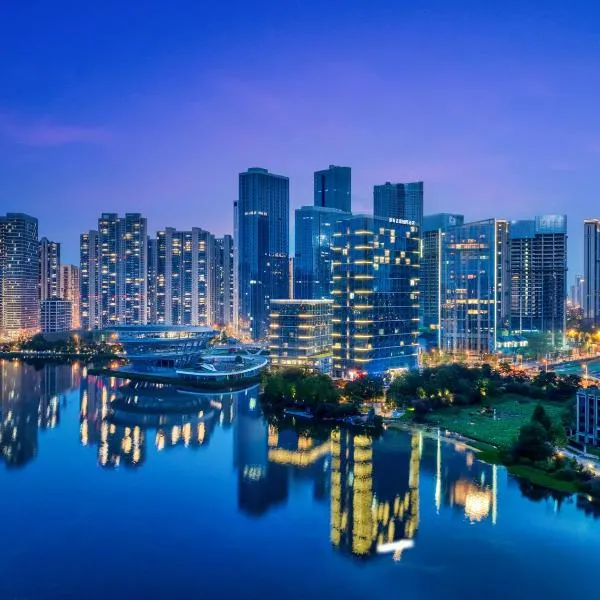 长沙梅溪湖麦客达温德姆湖景酒店, hotel em Changsha