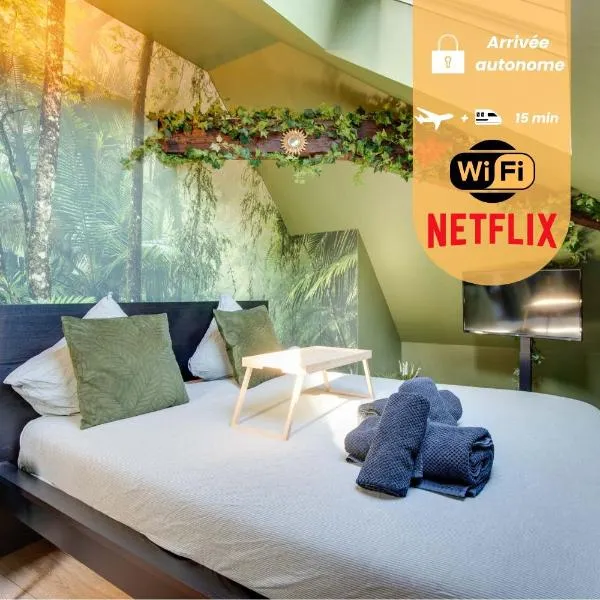 La Suite Jungle - l'expérience immersive, hotel en Vertou