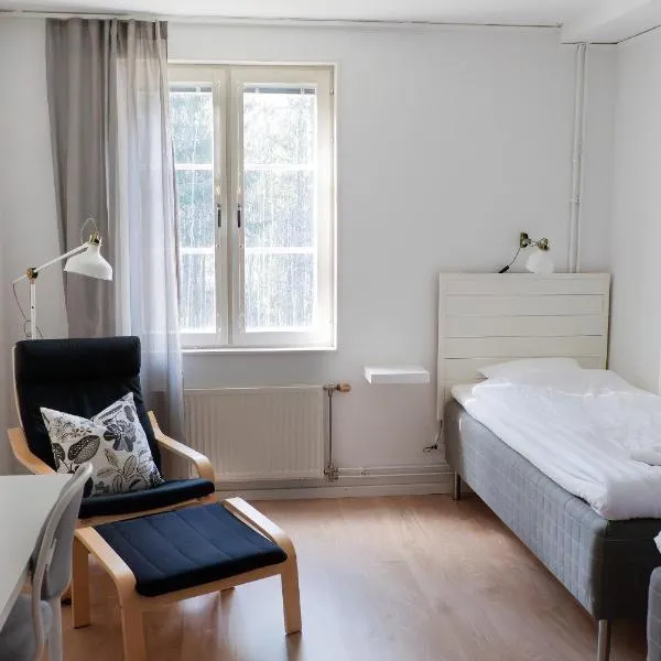 Strömbäcks Vandrarhem, viešbutis mieste Umeo