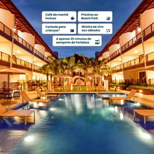 Porto das Dunas Boutique Praia Hotel, hotel v destinaci Aquiraz