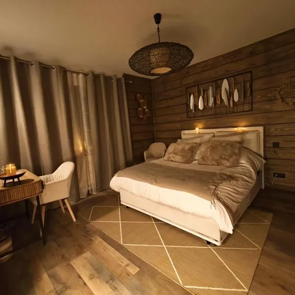 Chambre romantique Eden - Le Souffle du Saule - SPA, hotel a Buhl-Lorraine