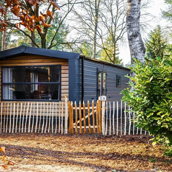 Chalet met 3 slaapkamers in bosrijke omgeving, khách sạn ở Doornspijk
