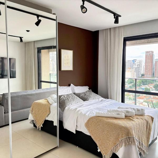Itaim Studio com varanda 13 Andar - 42m - Foto 2