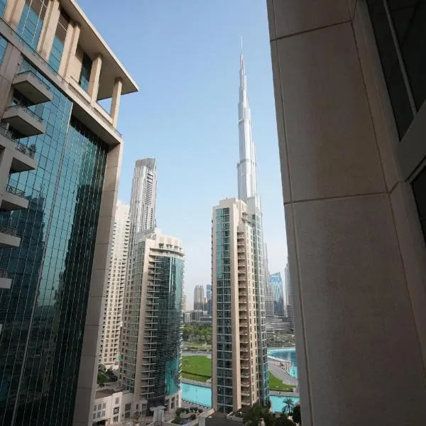 Luxury Cozy Minimalist 1BR Haven Burj View – hotel w mieście Sabkhah