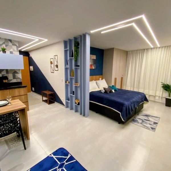 Oferta Centro Studio Completo para 4 pessoas com Maleiro, Sauna, Wifi, Ar Condicionado e Metrô a 5min