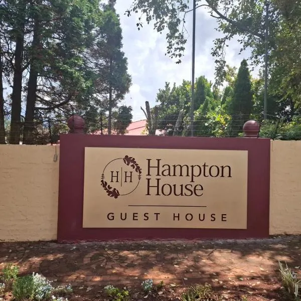 Hampton House Guest House, hotell i Centurion
