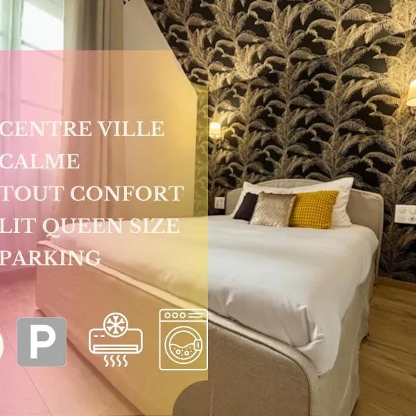 Le Kozy - Appartement 2 pièces rénové au coeur de Vendôme avec parking, отель в Вандоме