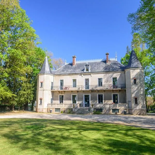 Château de la villeneuve, hotel en Saint-Marcel