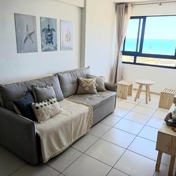 Apartamento de 3 quartos de frente para o mar