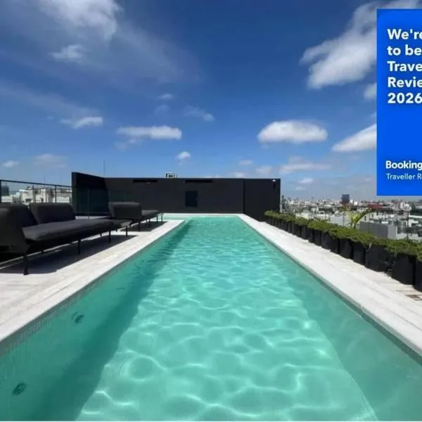 Palermo Quo Zapata Premiado Studio Diseño Rooftop Pool, хотел в Буенос Айрес