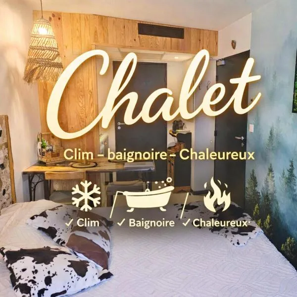 [Chalet] Studio Premium, WIFI, Chaleureux, hotelli kohteessa Lourdes