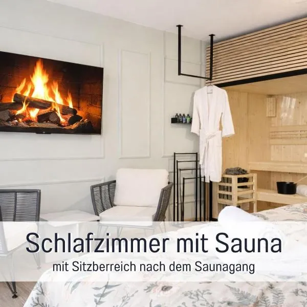 Stadtdomizil mit Sauna und Parkplatz, מלון בקובורג