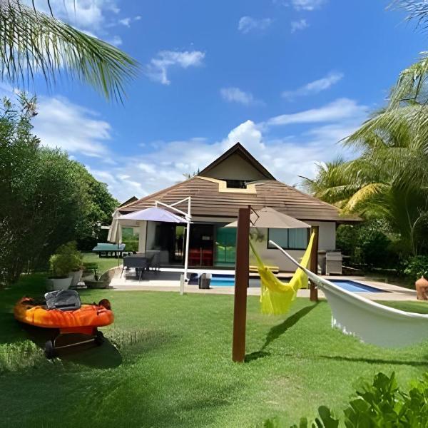 Bangalô luxo Beira Mar no Carneiros Beach Resort