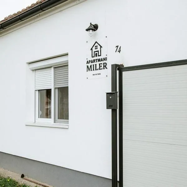 Apartmani Miler – hotel w mieście Laćarak