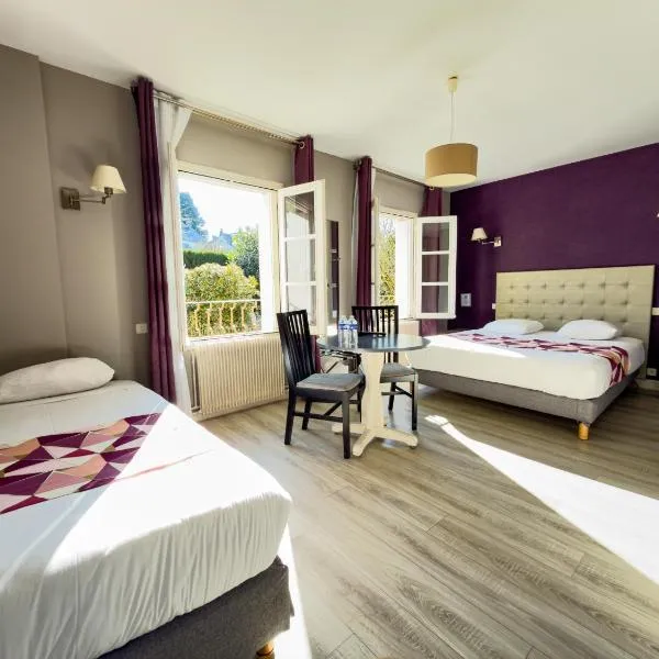 Logis Hotel Restaurant des Voyageurs, hotel i Tarnac