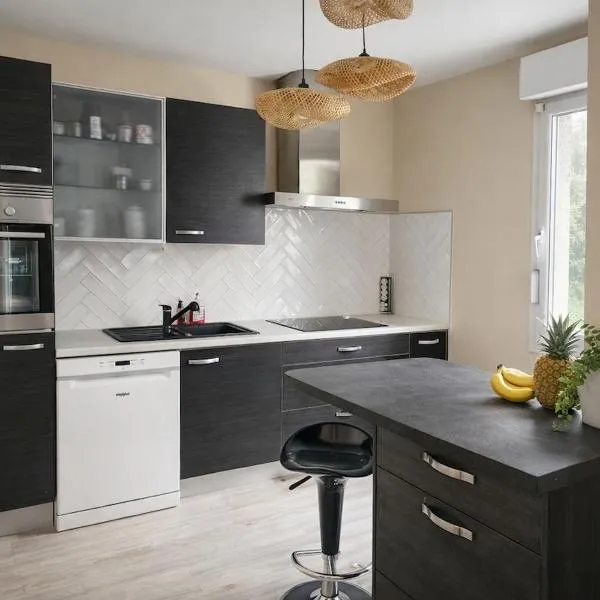 Appartement 2 chambres-7 personnes, hotel a Beaumont