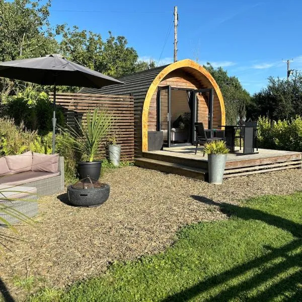 Haverfordwest में, होटल Glamping pod with en-suite & underfloor heating