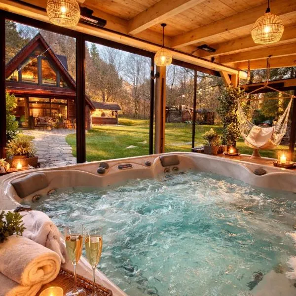 PARADiSE Wellness Chalet - Sauna&SPA Terchová, viešbutis mieste Terchova
