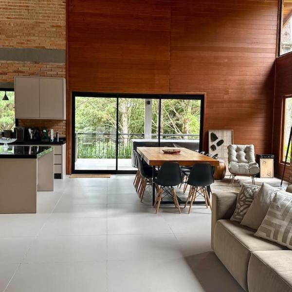 Casa Alba - Chácara com lago e cinema em Curitiba - Foto 4