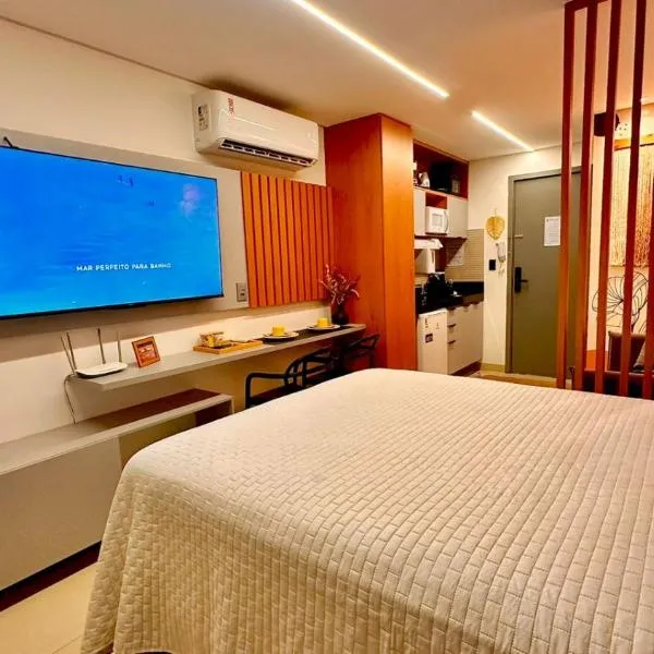 Flat com Acesso rápido à praia e ao melhor do litoral、ジョアンペソアのホテル