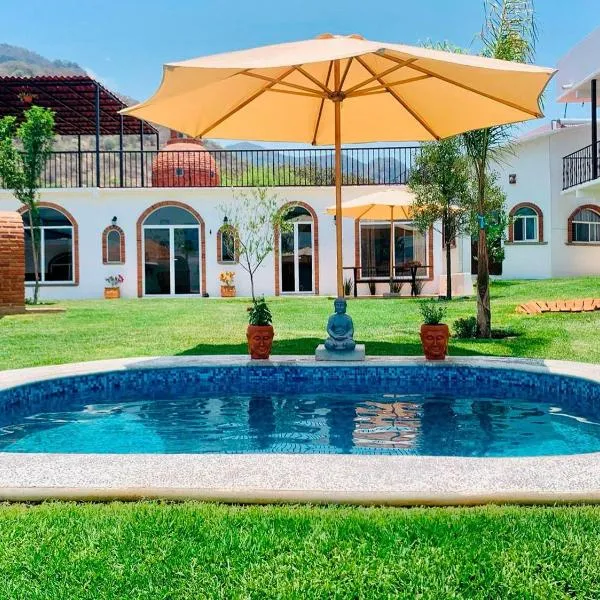 Casa AmaNacer Malinalco, hotel v destinaci Loma San Felipe Santiago