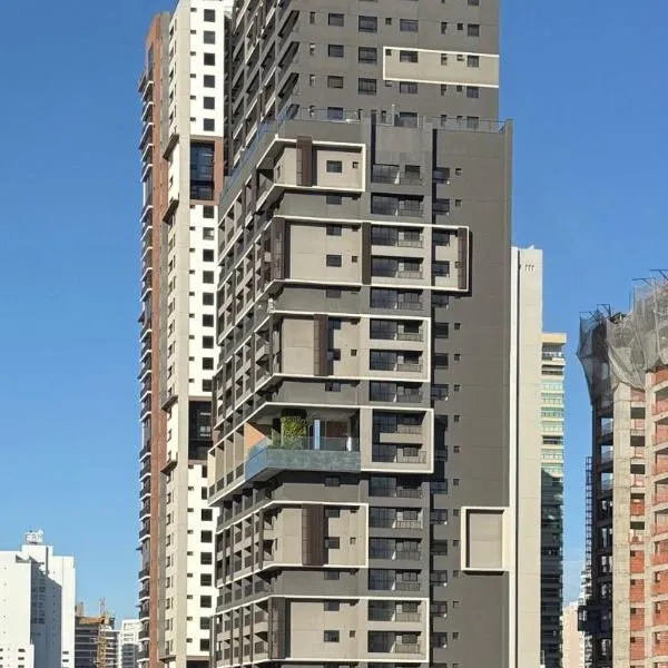 Apartamento Confortavel - 1Q Hub Bueno com Sacada - Proximo Vaca Brava, hotel a Goiânia