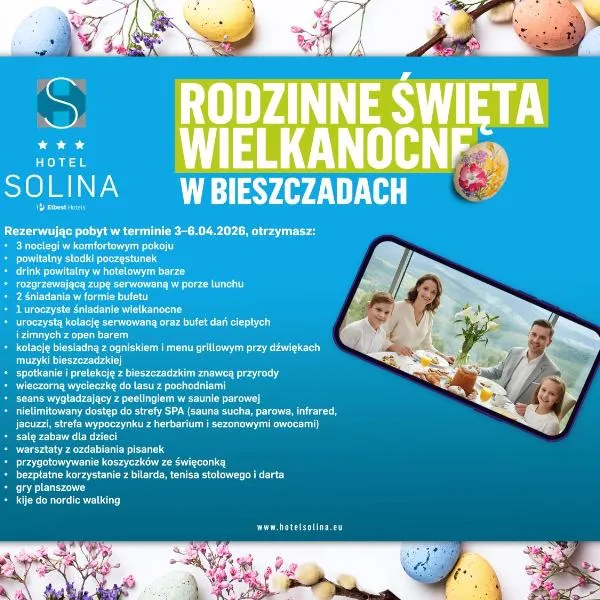 Hotel Solina Resort & Spa, hótel í Solina