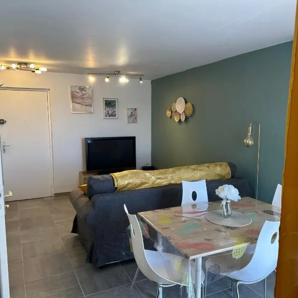 Appartement cosy avec balcon et place de parking privée 4 pers Plage à pied, hotel sa Le Grau-du-Roi