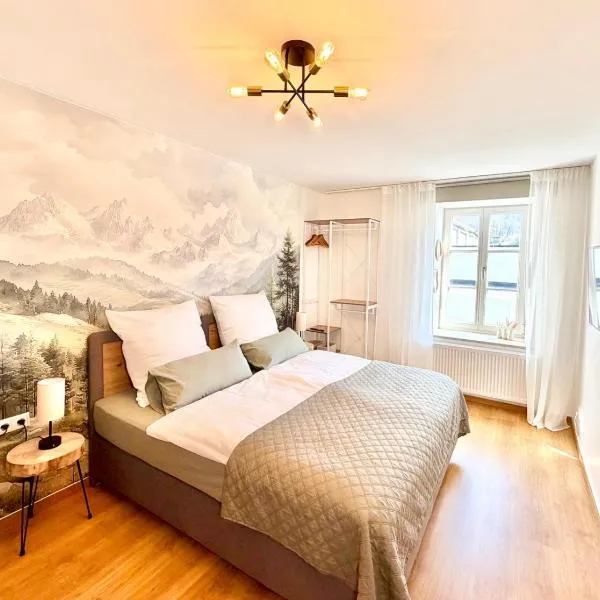 StayNature Bergsteiger APP - 2 BR - Modern, Ruhig, Zentral, hotel v destinácii Bad Reichenhall