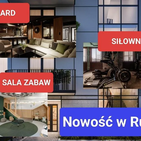 Apartament ALTRO siłownia,bilard, sala zabaw dla dzieci, Aquapark 10 minut, Hotel in Rumia