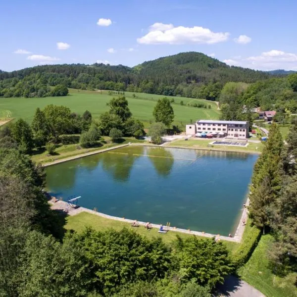 Vlčí důl Bludov, hotel Bludovban