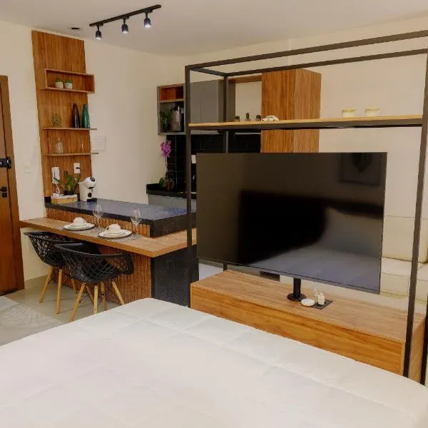 Studio completo, Piscina, Wi-Fi e Garagem, hotel en Três Corações