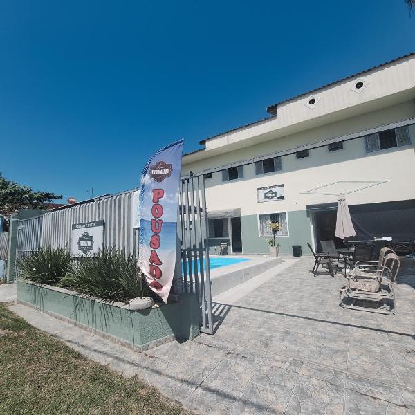 Pousada Recanto Vo da Maria com Piscina a 440mt da praia