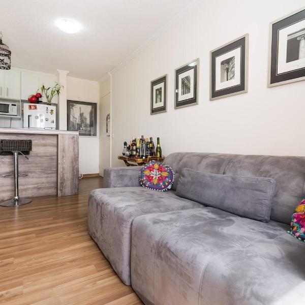 Apto completo em condominio com garagem