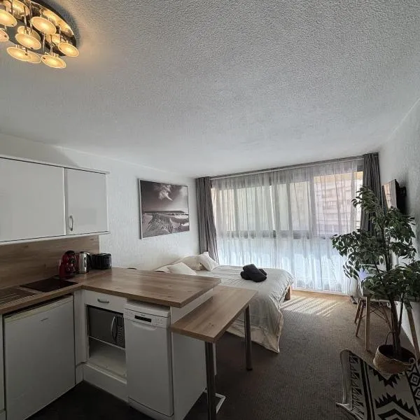 Arley- Large beach, city center, swimming pool-, hotelli Biarritzissa