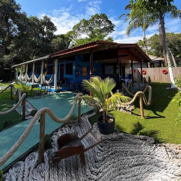 Pousada Pé Na Areia - ilha do mel โรงแรมในปารานากัว