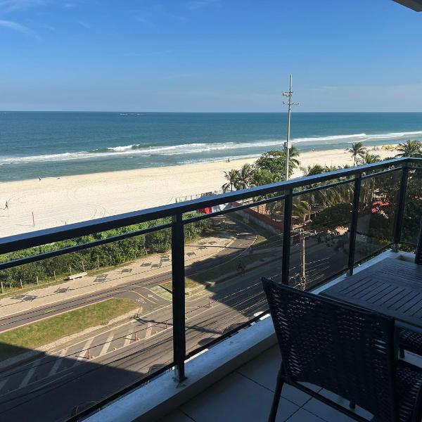 Beach Front 2 Bed Rooms - Balcony with Full Sea View - Praia do Pepê