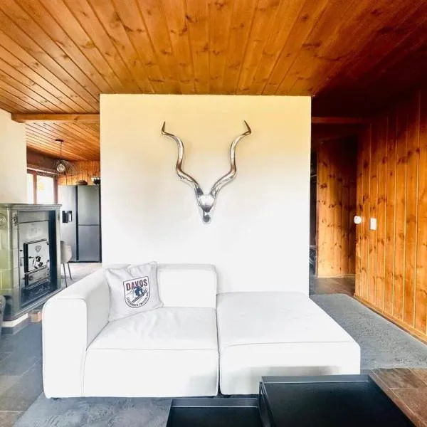 Ski access from Parsenn Cozy Design Chalet Horn, готель у місті Davos Wolfgang