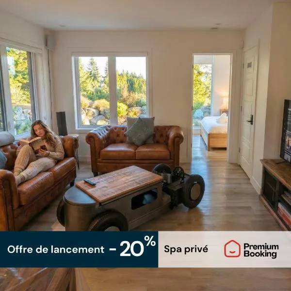 Chalet Luméo Private SPA, Nature & Golf, hotel v destinaci Brownsburg