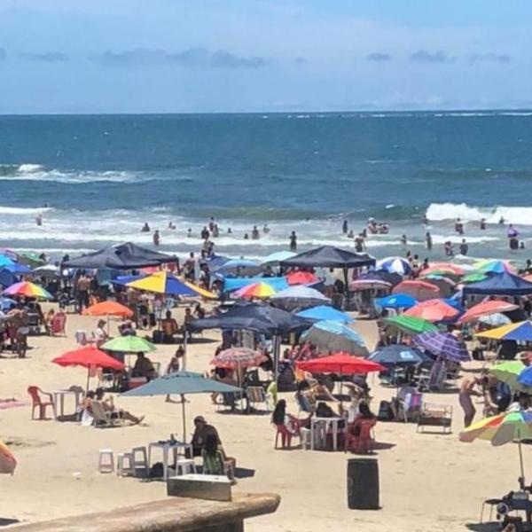 Suite pé na areia