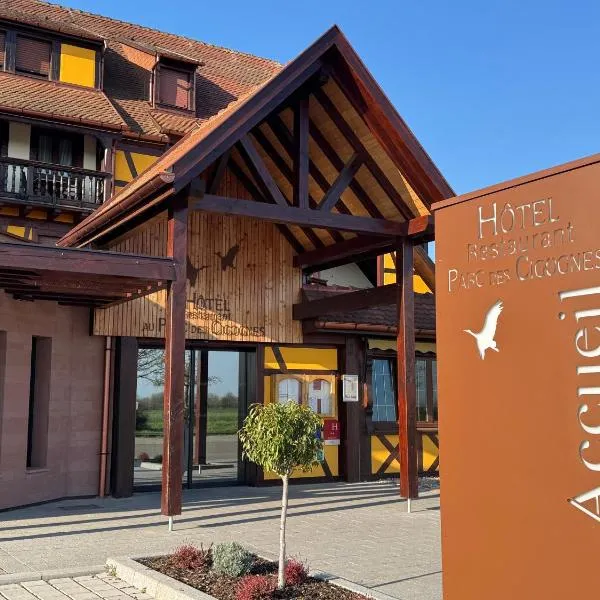 Hotel Restaurant Au Parc des Cigognes, מלון בקינצהיים