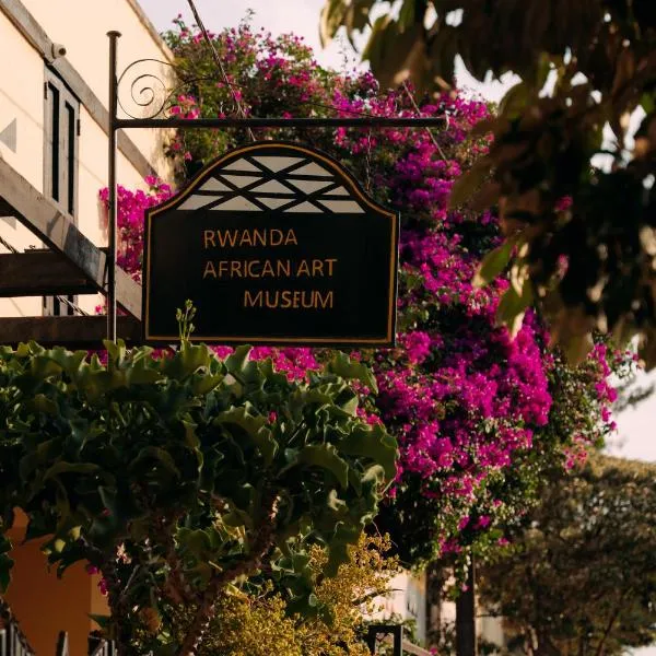 Rwanda African Art Museum, hotel v mestu Nyabisindu