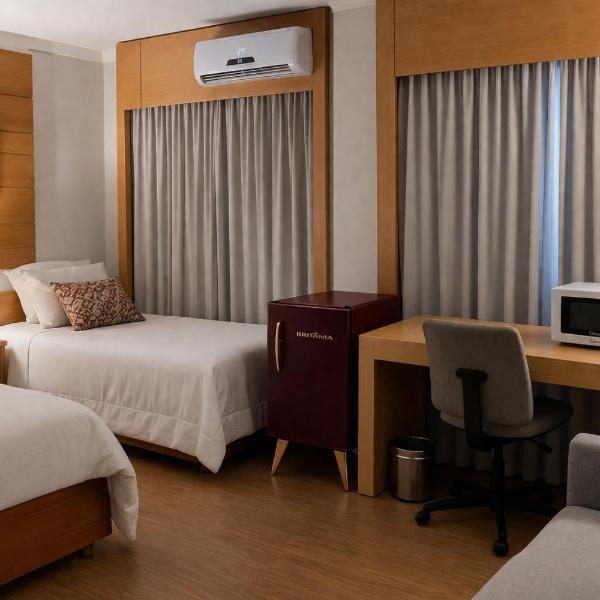 Flat próximo ao Aeroporto Congonhas Piscina, Academia e Restaurante - Foto 2