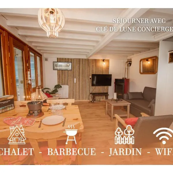 Chalet type pagotin rénové au coeur, Hotel in Métabief