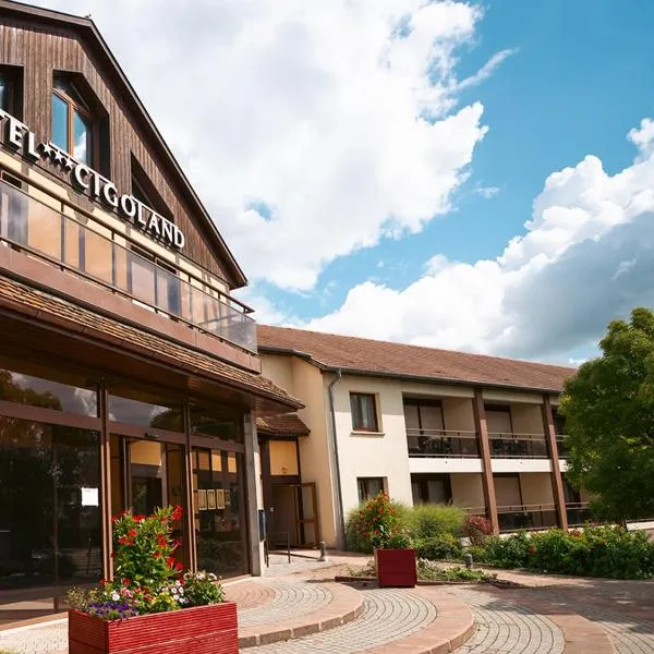 Hotel Cigoland, hôtel à Kintzheim