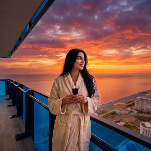 SeaView Suite with panoramic view โรงแรมในบาทูมิ